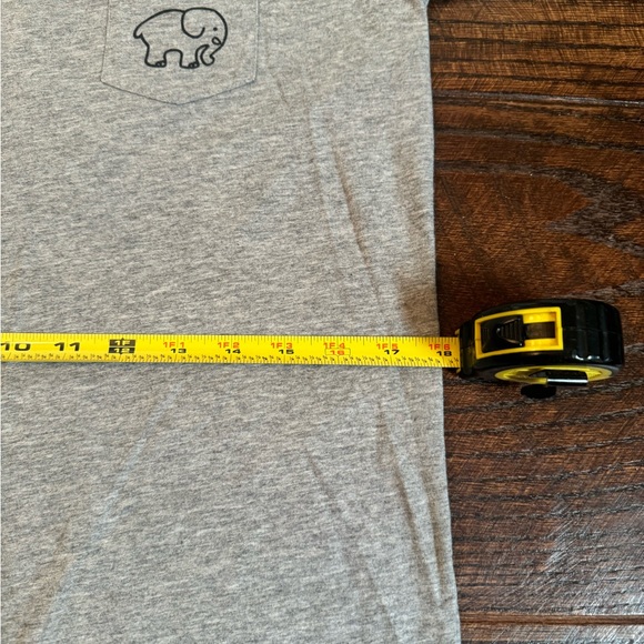 Ivory Ella Soccer Shirt, Medium Short Sleeve Shirt, Elephant Playing Soccer - Picture 12 of 13